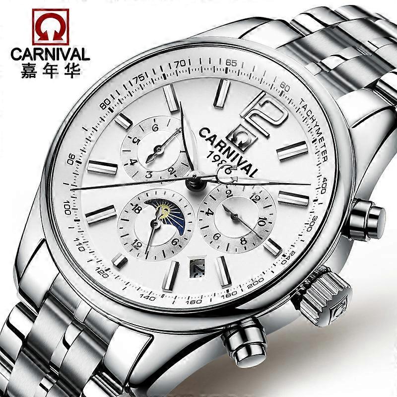 automatic mechanical waterproof men's business multi-function watch