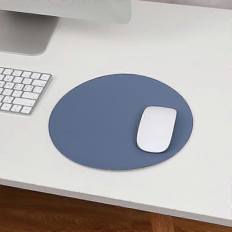 Mouse Pad Round Simple Morandi Waterproof Mouse Pads With Non-slip Base Fouling Heat Resistance