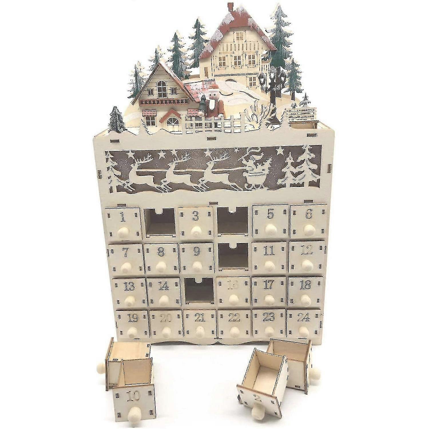 Countdown To Led Decoration 24 Drawers With Led