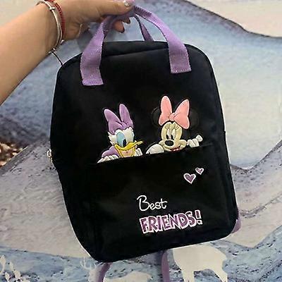 미니 미키 마우스 어린이 캔버스 배낭 애니메이션 데이지 패턴 패션 schoolbag 키즈 만화 작은 여행 가방 선물
