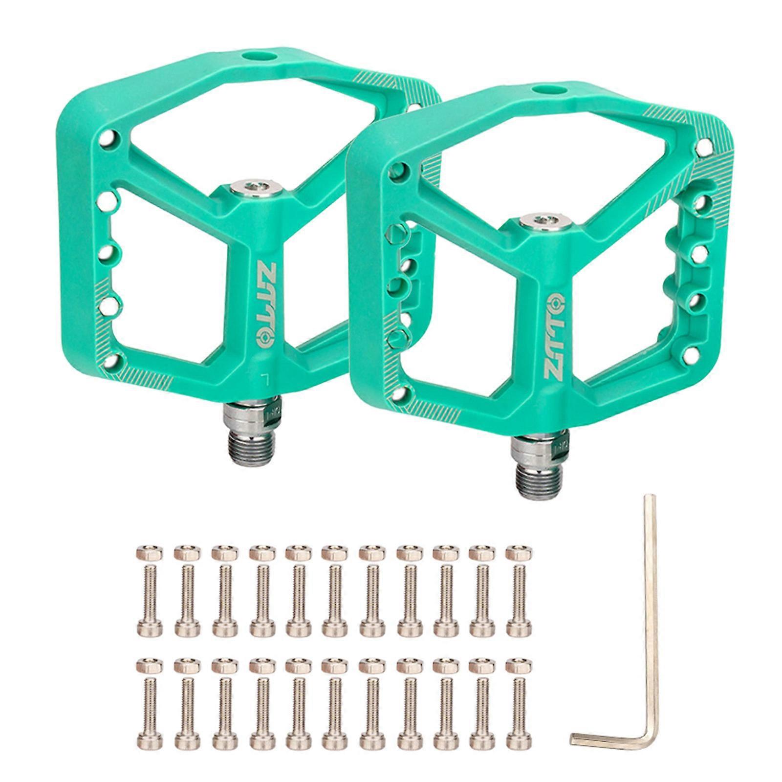 Anti-slip Mountain Bike Macaron Colorful Pedals with Wide Flat Platform