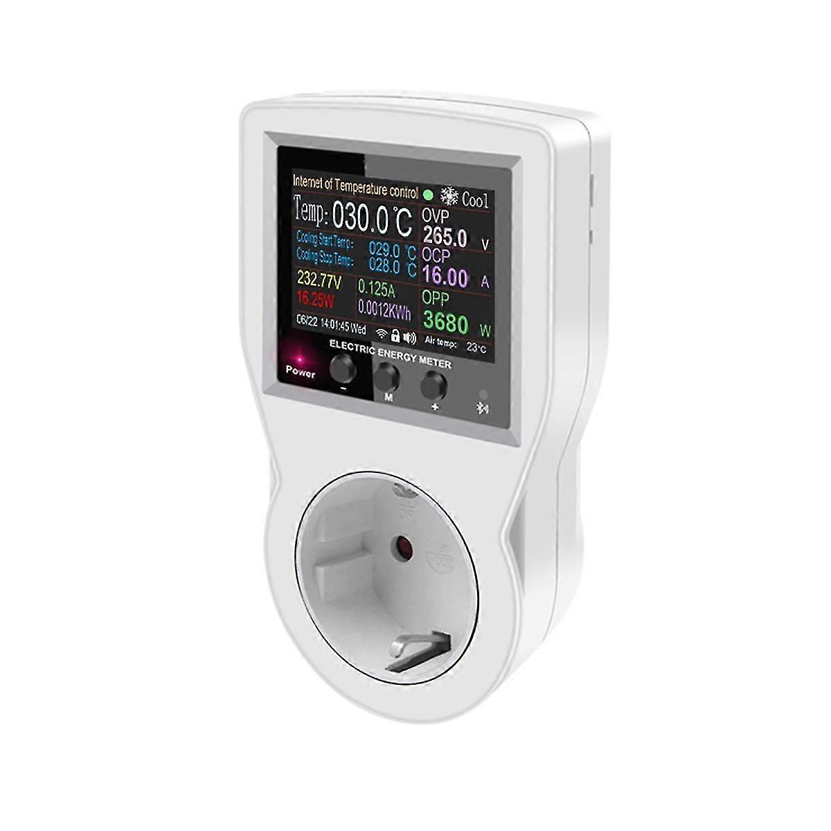 Tuya Wifi Thermostat Socket 16A AC220V Digital Temperature Controller Socket Outlet Timer Switch Se