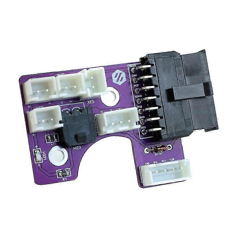 3d Printer Toolhead Pcb Extruder Hot End Adapter Plate W Terminal For Voron 2.4