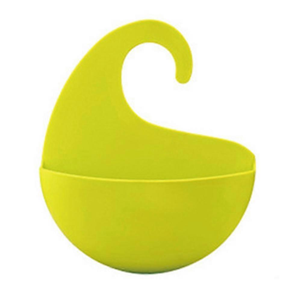 Diy Bathroom Wall Hanging Basket Kitchen Plastic Storage Basket