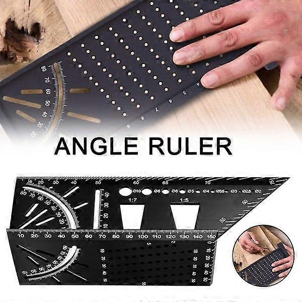 Multifunctional Woodworking Square Angle Ruler
