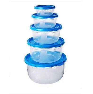 5 Pieces Sets plastic Lunch Box