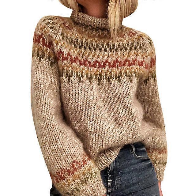 Retales patterned sweater round neck Women