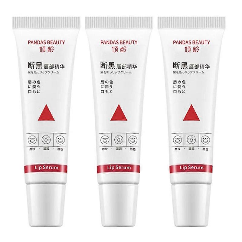 3 Pcs Lèvres Rose Fraîche Éclaircissant Crème De Blanchiment Réduire La Pigmentation Enlever Fumée Foncée Lèvres Blanchiment Hydratant Essence Soins Des Lèvres