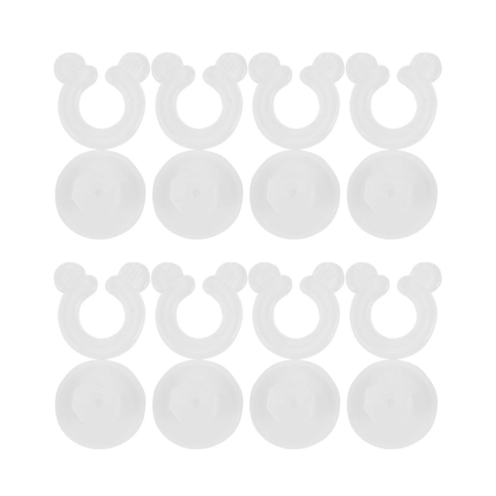 8 Pcs Blankets Quilt Clip Fixer Durable Plastic Sheet Comforter Bed Comforter Donuts Holders