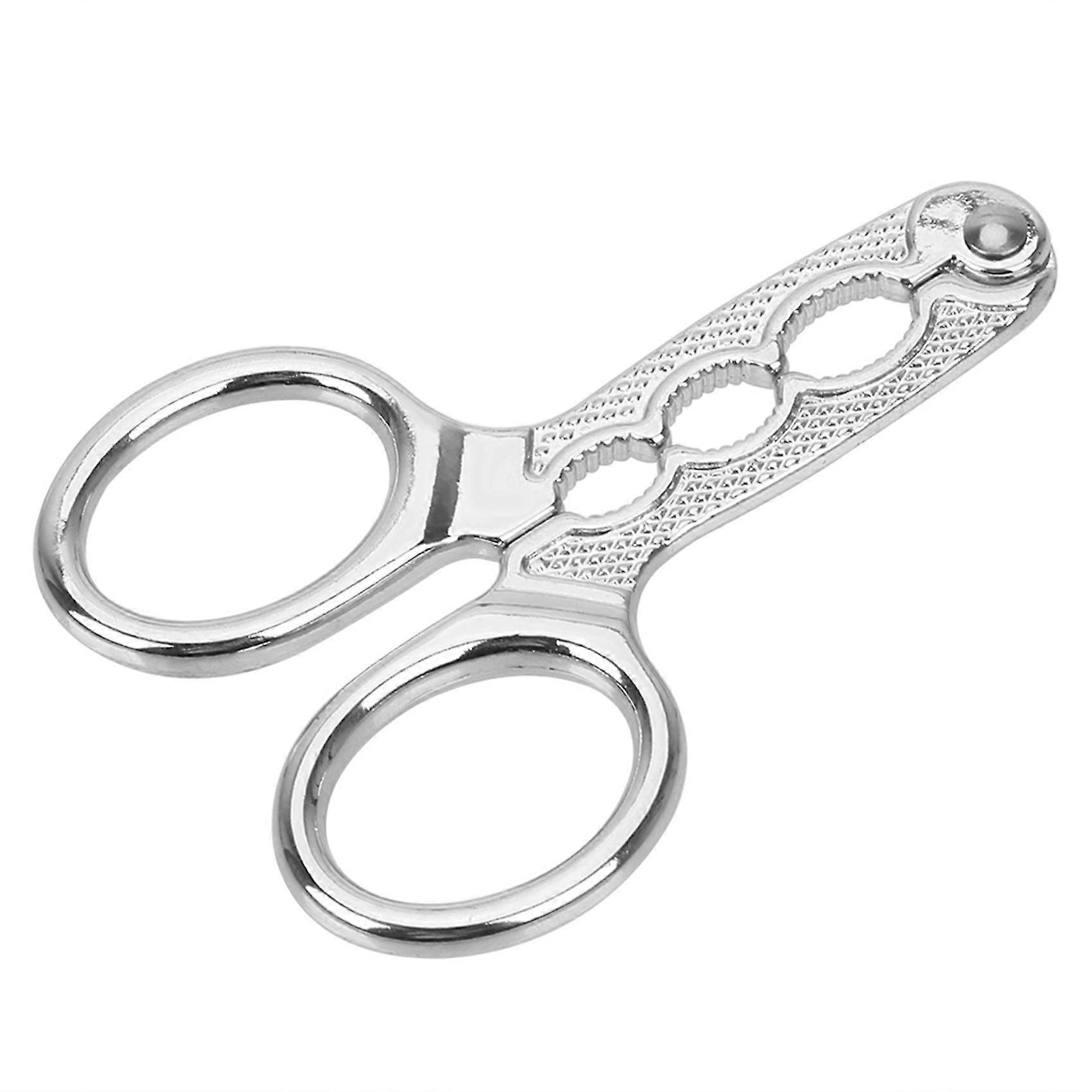 Melon Seed Plier Scissor Nut Cracker Kitchen Tools Stainless Steel Nutcracker Multi-function Walnut