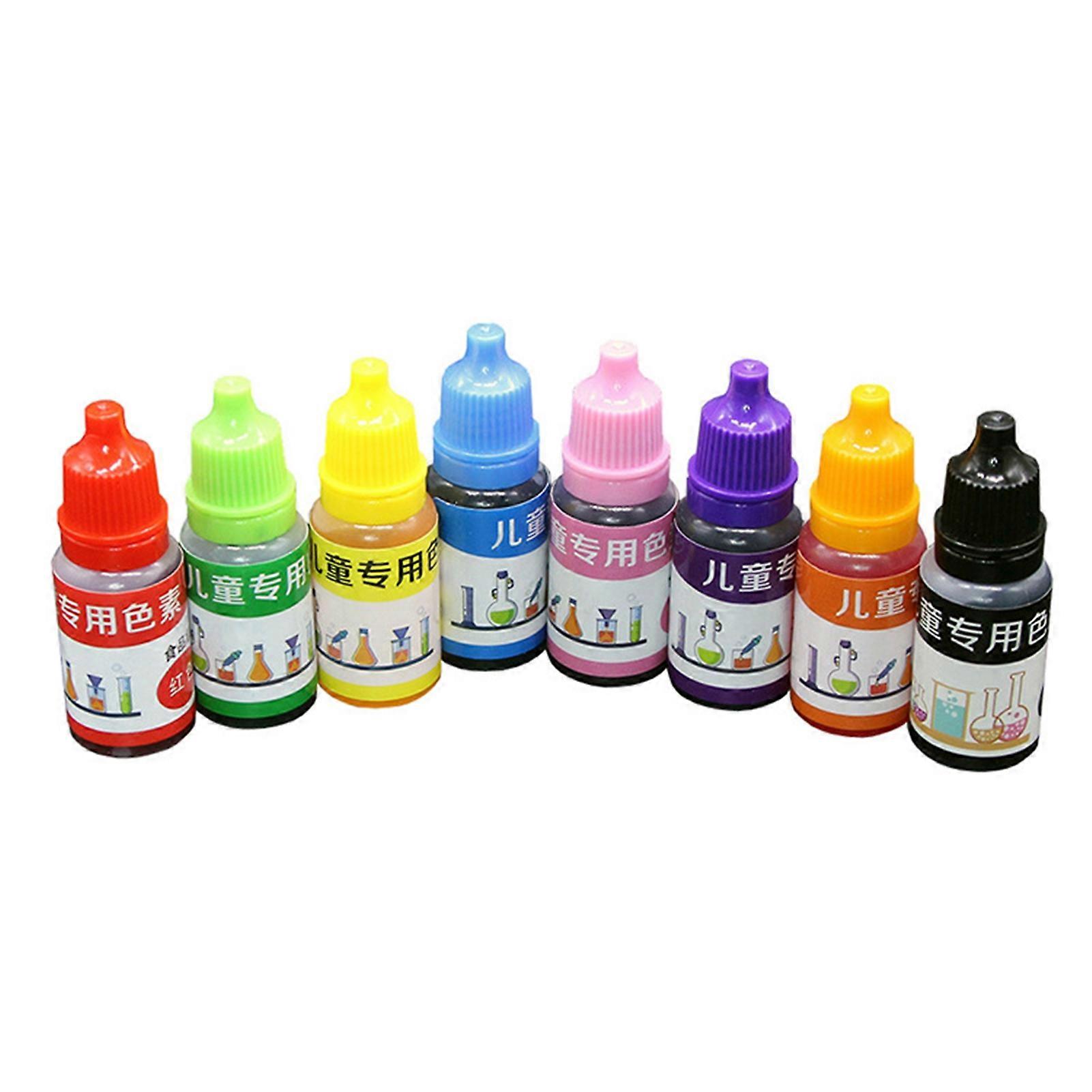 8Pcs Toy Harmless Creative Bright Color Boy Girl Painting Pigment for Gift KAESI