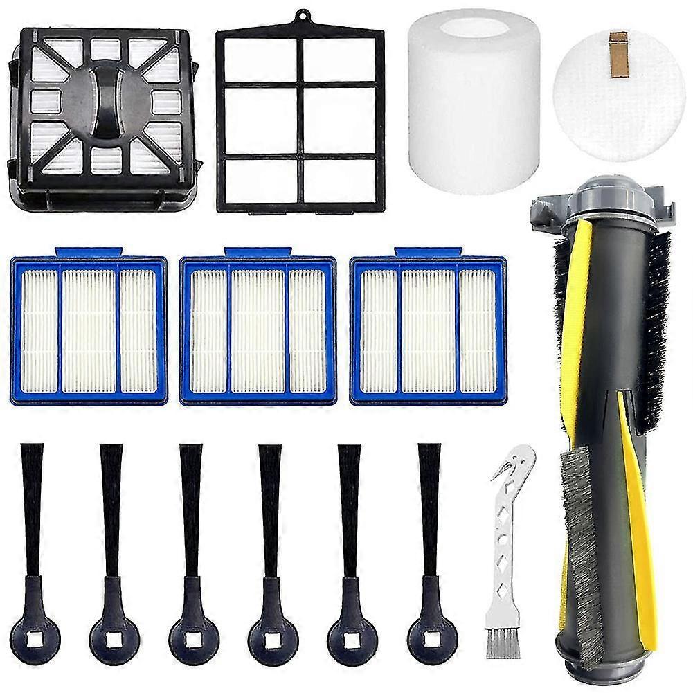14PCS Replacement Parts for Shark IQ RV1001AE RV101 Robot Vacuum Foam Felt Filter Self-Clean Base A