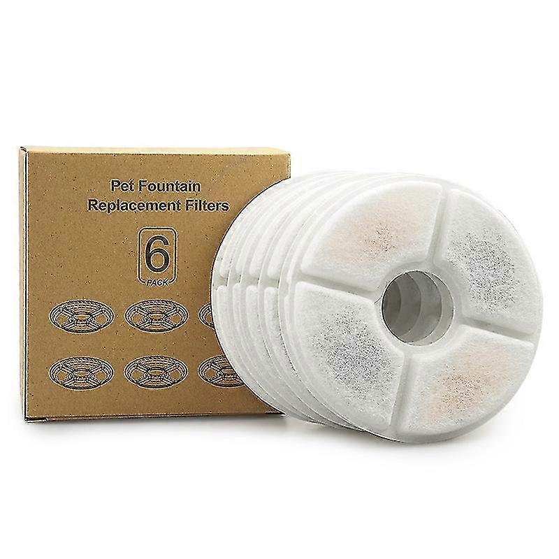 Filters For Cat Water Fountains Replacement Filter Drinking Fountain With Resin Active Carbon For Automatic Flower Water Dispenser Drinking