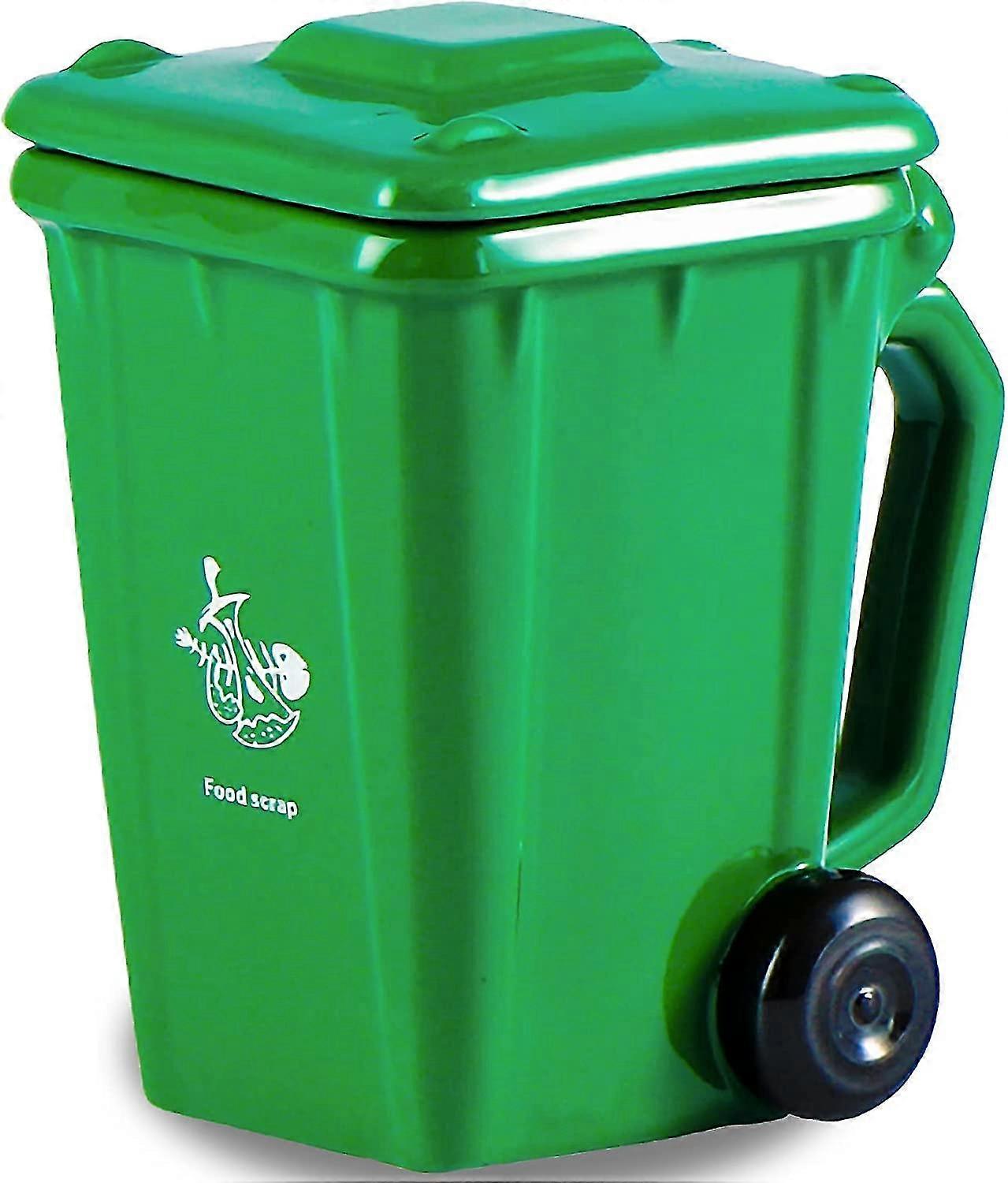 Ceramic Coffee Mug With Lid Personalized 3d Creative Mugs 400ml Green