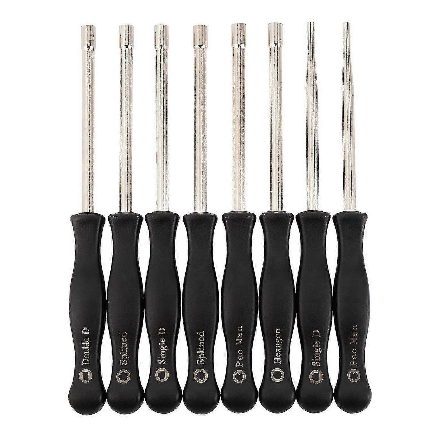 8 Pcs Screwdriver Carburetor Adjustment Tool Single D Double D Hexagon Hex Socket Kit Set