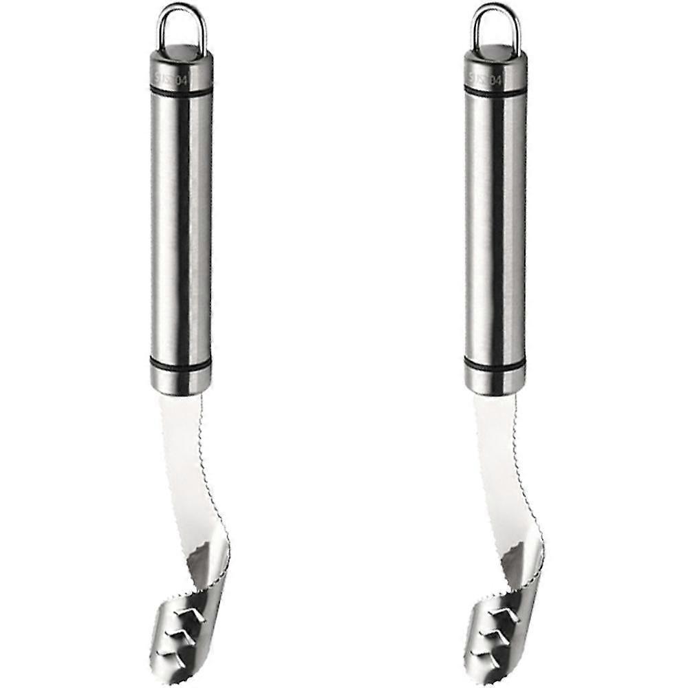 Stainless Steel Pepper Core Remover   Sharp Edge Kitchen Gadget Seed Remover Dishwasher Safe