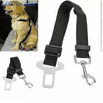 Réglable Pet Cat Dog Car Safety Belt Collars Pet Restraint Lead Leash Travel Clip Car Safety Harness For Most Vehicle