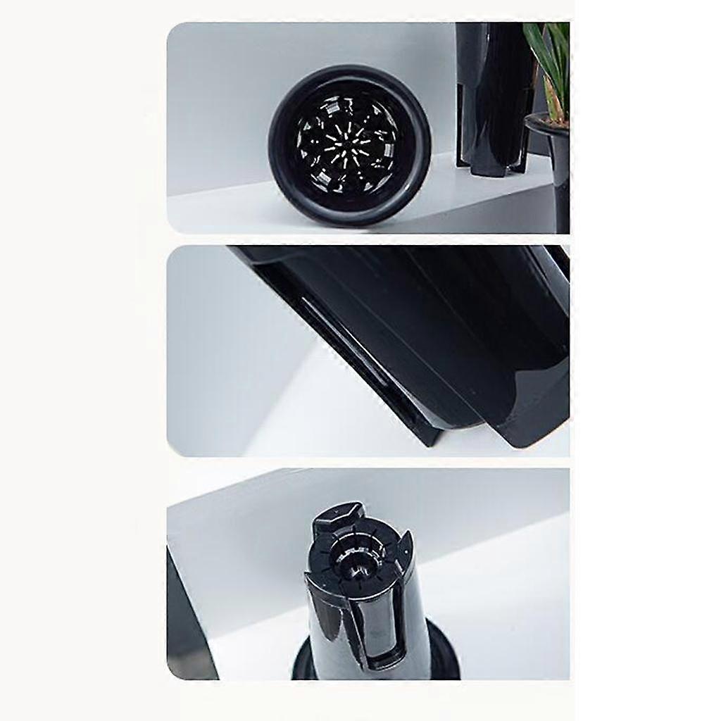 3x Plastic Planter Orchid Jar