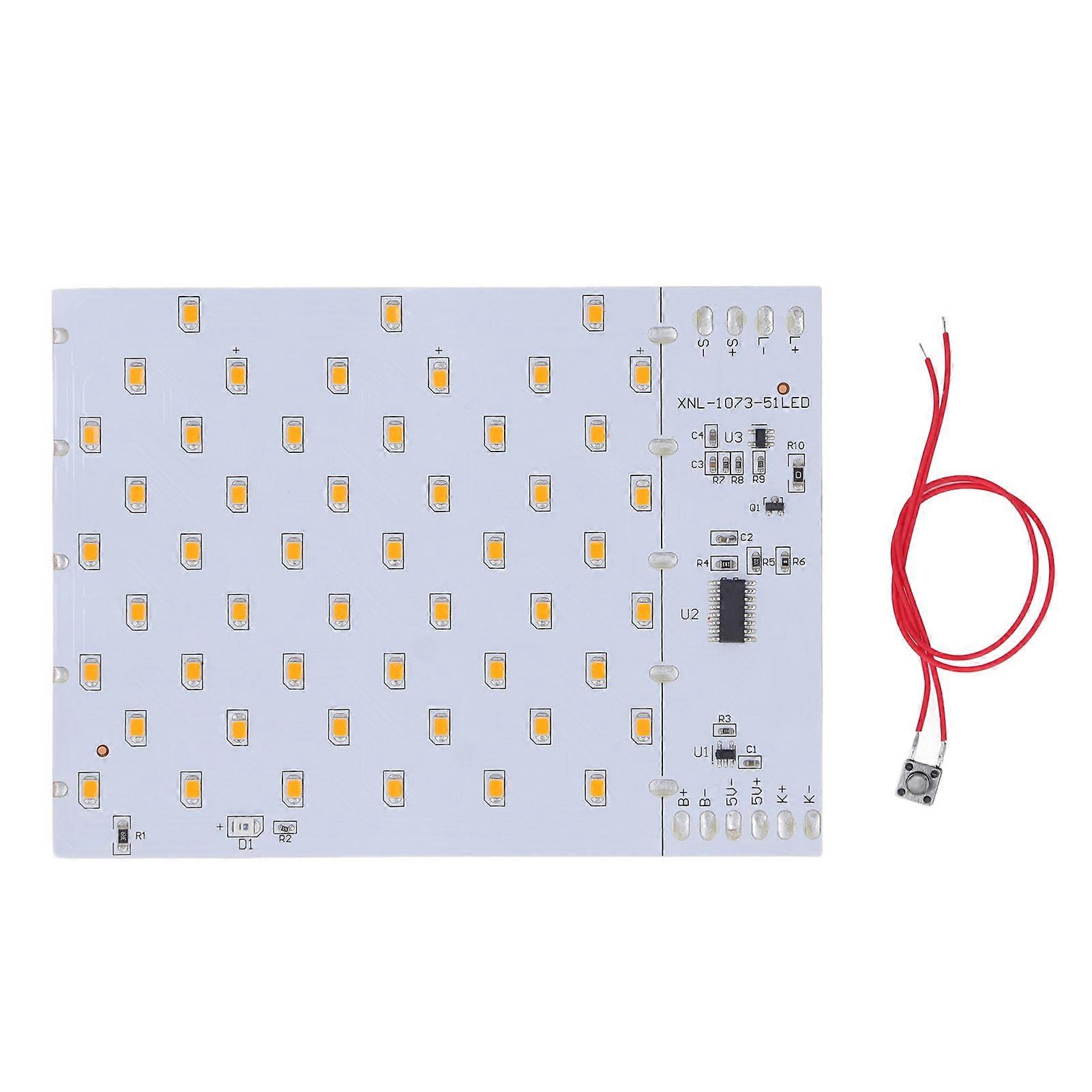 Flexible LED Panel 3 Lighting Modes Light Panel for Solar Simulation Candle Flame Lamp 5?6V