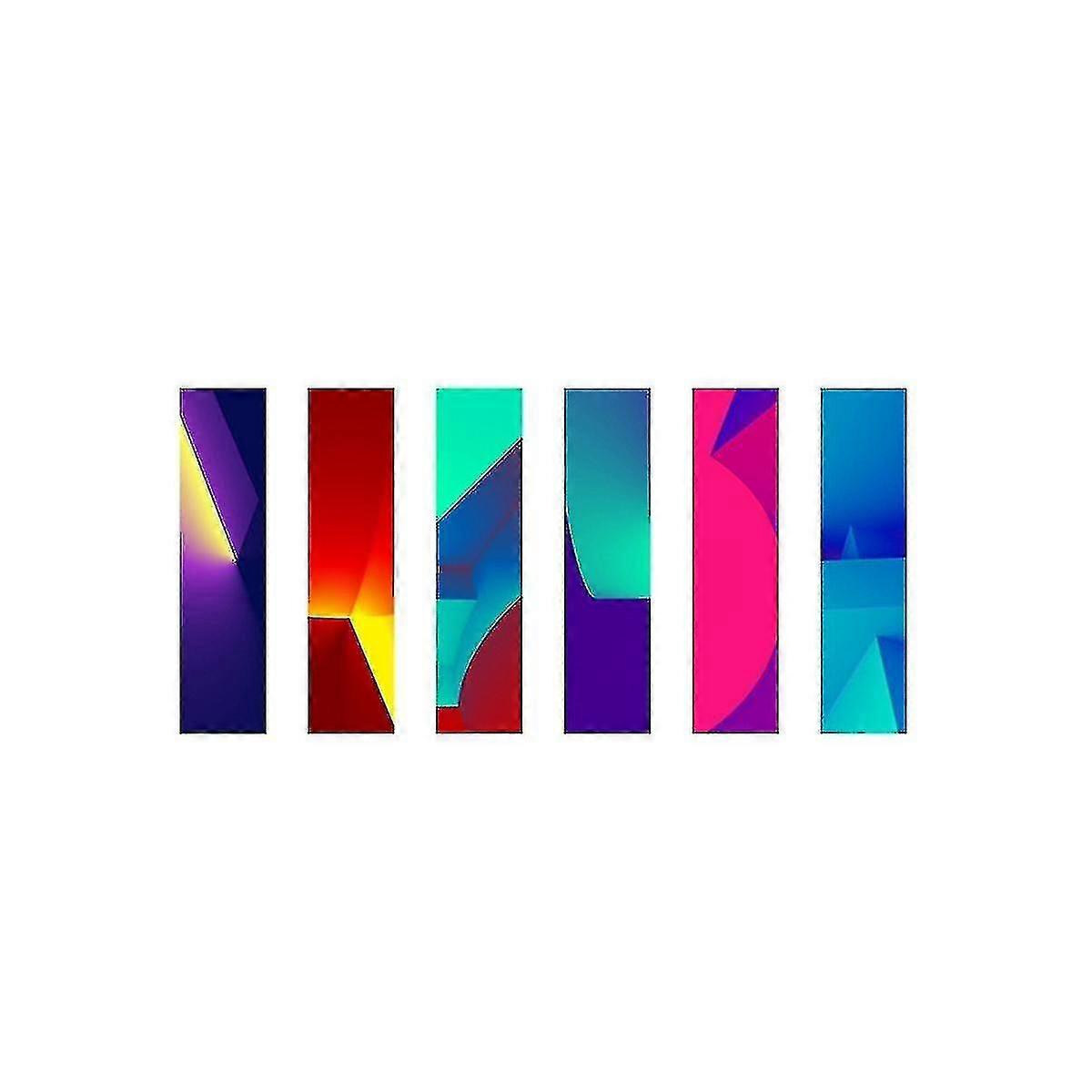 36pcs מדבקות רגוע רצועות תואמות חרדה מדבקות חושיות מרקם pidget רצועת דבק אנטי מתח