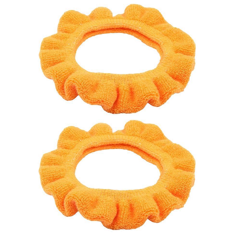 2pcs Verdicken Toilettensitzabdeckung Toilettendeckelabdeckung Acryl-Toilettensitzkissen