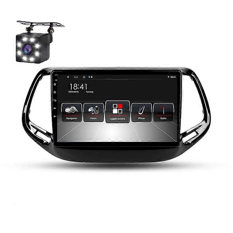 For Jeep Compass 2 MP 2016 - 2018 Car Radio Multimedia Video Player Carplay Navigation GPS