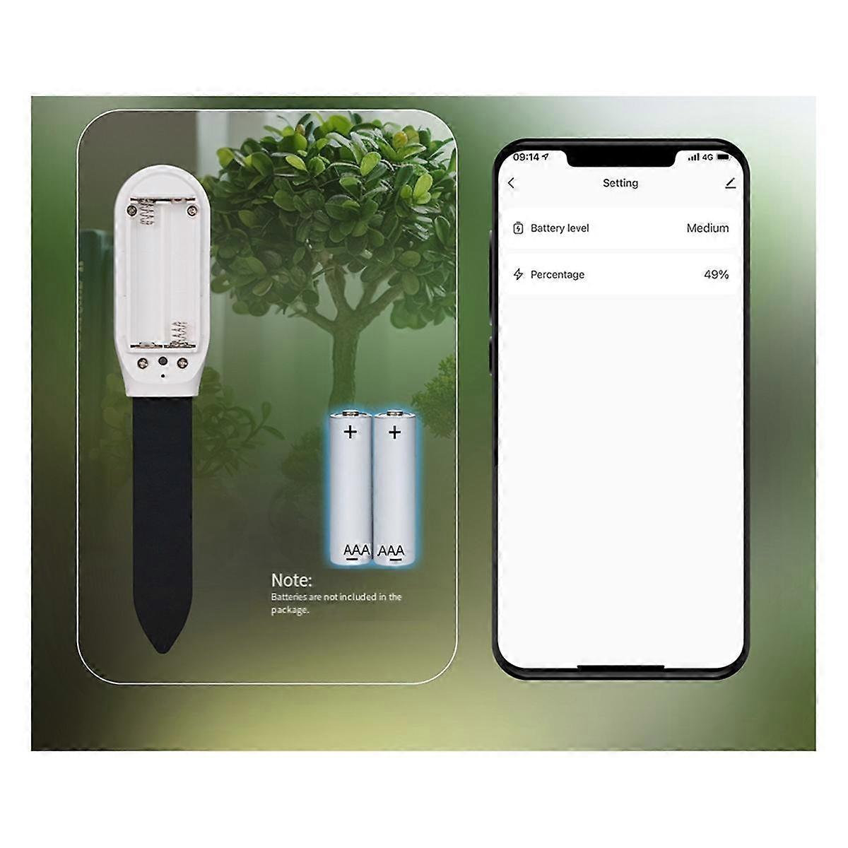 App Remote Control Temperature Humidity Sensor Detector Doodle Bluetooth Smart Home Soil Temperatur