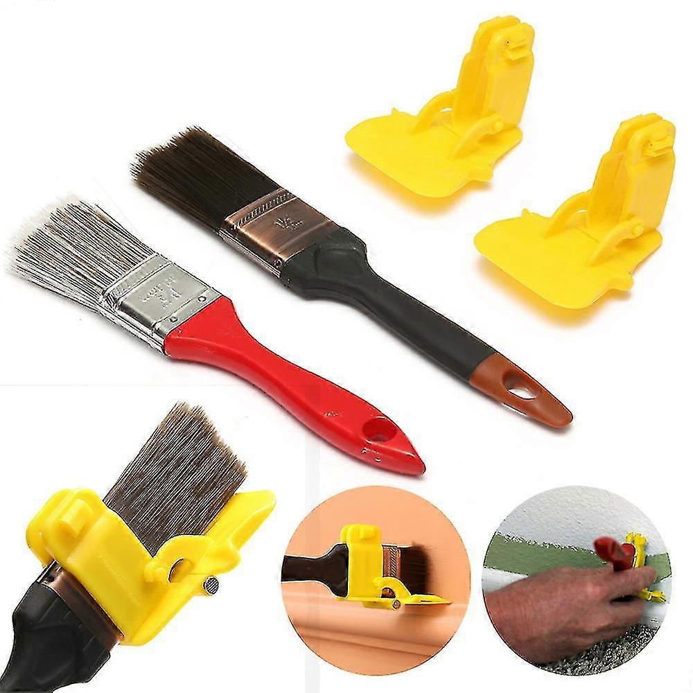 Paint Edger Brush Handheld Paint Roller Gadgets Kit Indoor Outdoor For Wall Ceiling