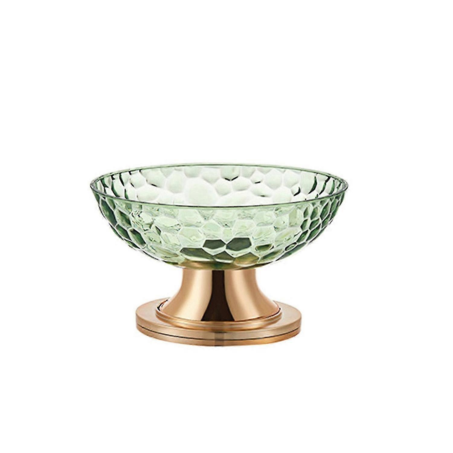 Fruit Bowl Transparent Food Grade Large Capacity High Strength 360-Degree Rotatable Save Space Detac