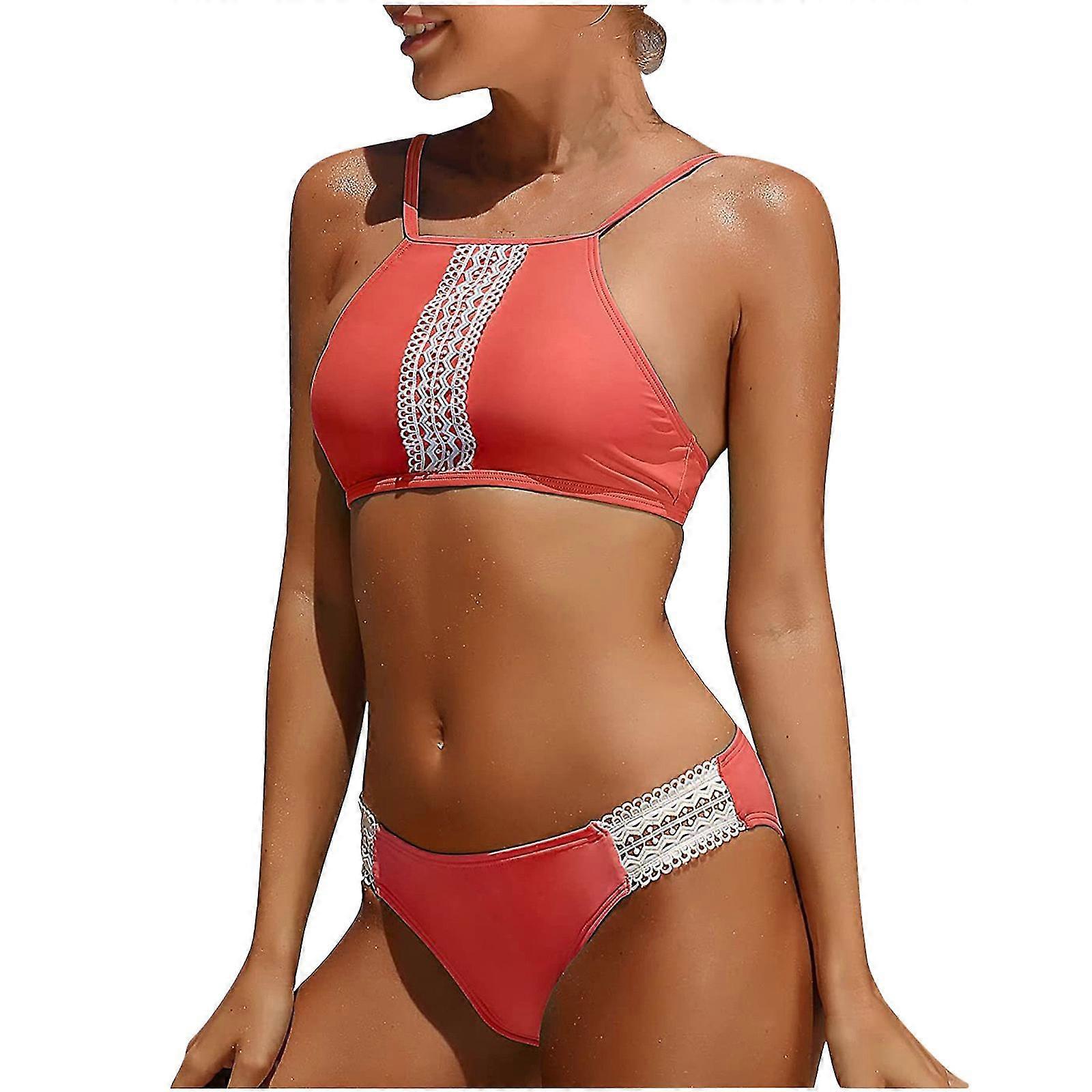 المرأة مثير الصلبة مع وسادة الصدر دون الدانتيل تحت الأسلاك خليط مزدوج حزام بيكيني ملابس السباحة