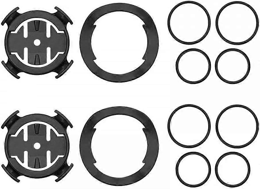 2pcs Bike Computer Mount Base, 1.33" Cycling Handlebar Code Watch Fixing Bracket for E130 530 830 406pro