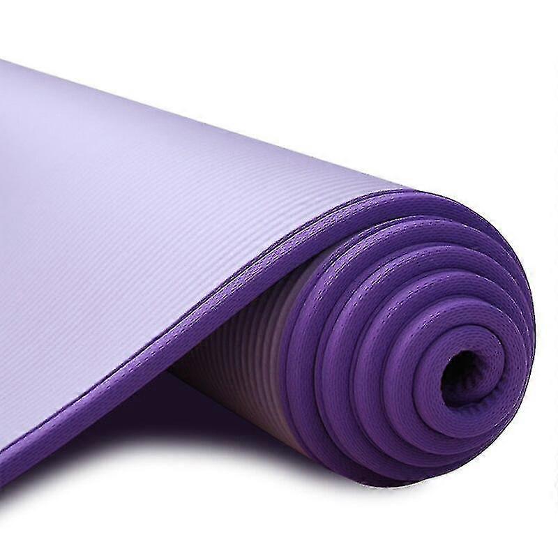 10MM Extra Thick 183cmX61cm Mats NRB Non-slip Exercise Mat Fitness Tasteless Pilates Workout Gym Mats with Bandage & Pilates Blocks