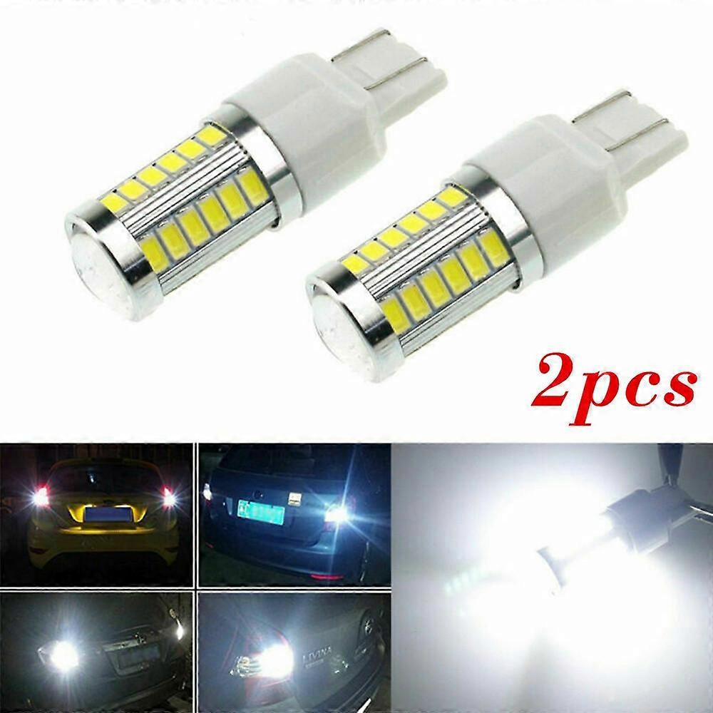 Car Light Bulb-2Pcs T20 W21/5W 7443 5630 33SMD DUAL FILAMENT LED DRL SIDELIGHT SUPER WHITE BULBS