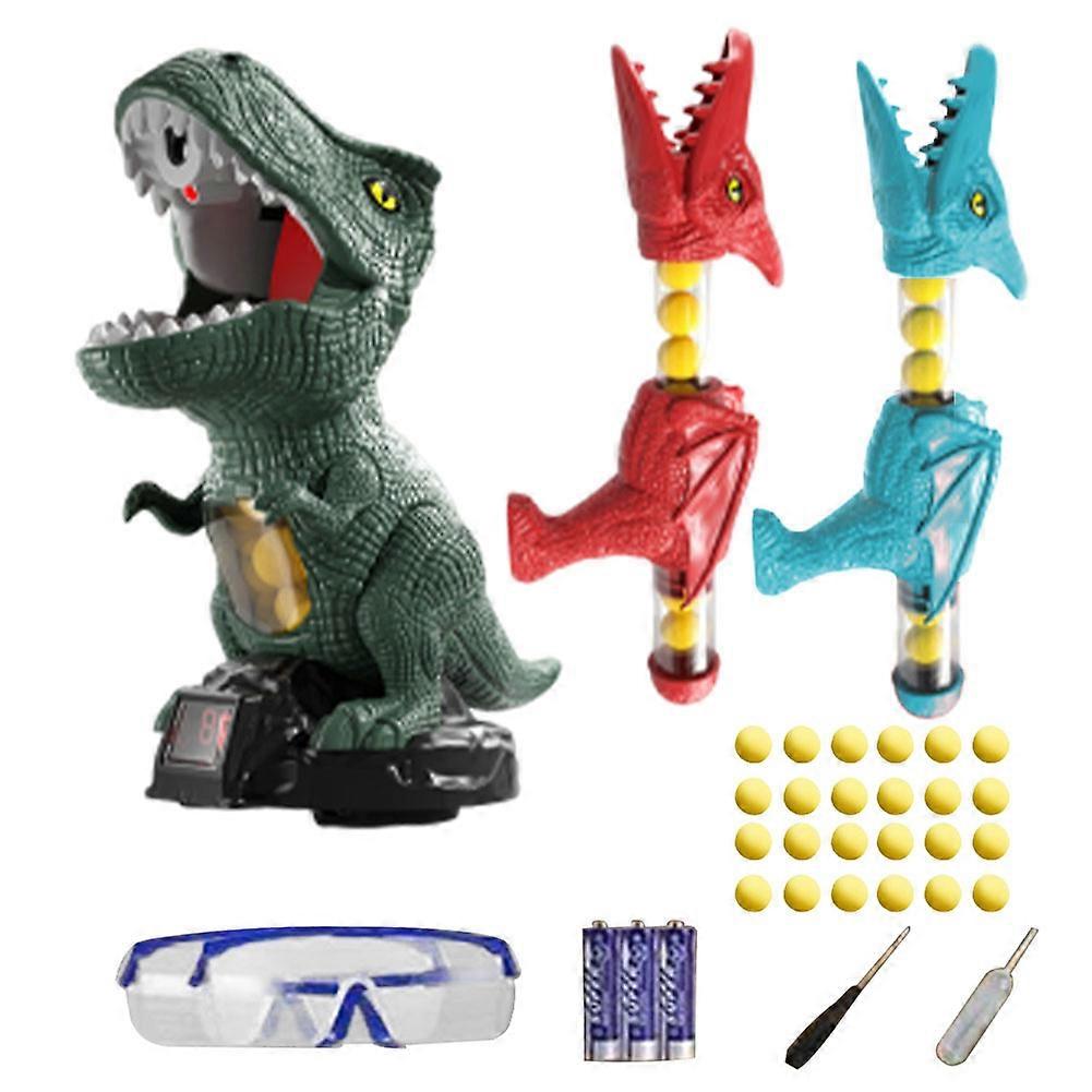 Dinosaur Shooting Toy Set Target Practice Game Plaything for Home Indoor