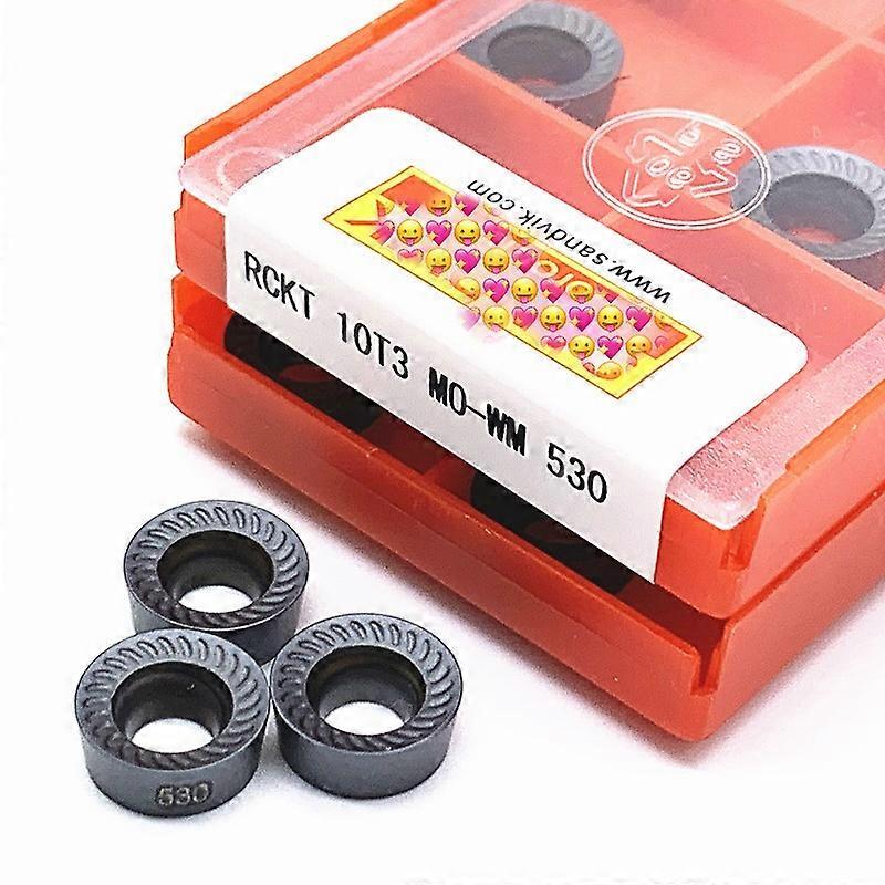 RCKT10T3 MO-WM 530 CNC Carbide Inserts Lathe Cutter Turning Tool CNC Machine Cutting Tools Tungsten Carb