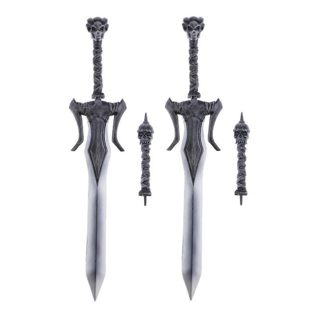 2 قطعة شخصية أكشن مبارزة السيف 1: 6 جندي ملحق جندي الأسلحة اللعب