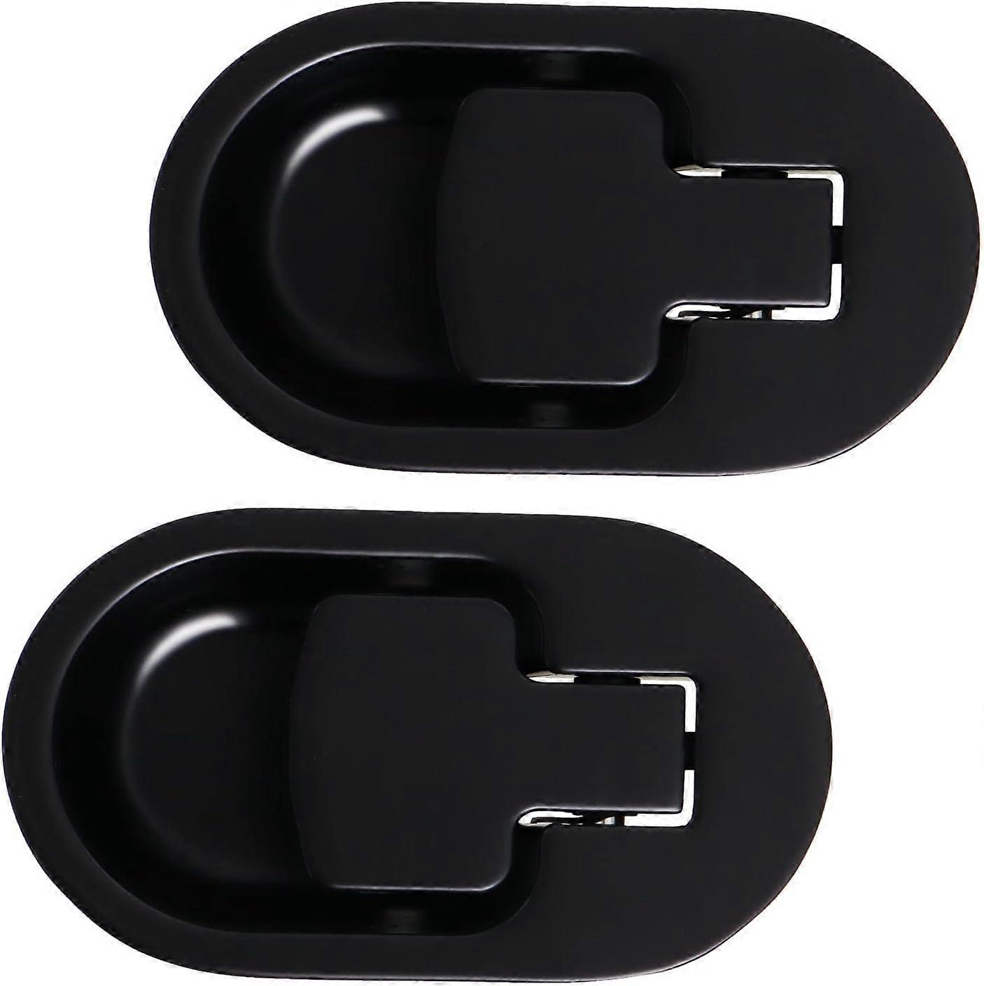 Recliner Chair and Sofa Lever, Black Solid Aluminum Metal Handle without Cable (2 Pieces)