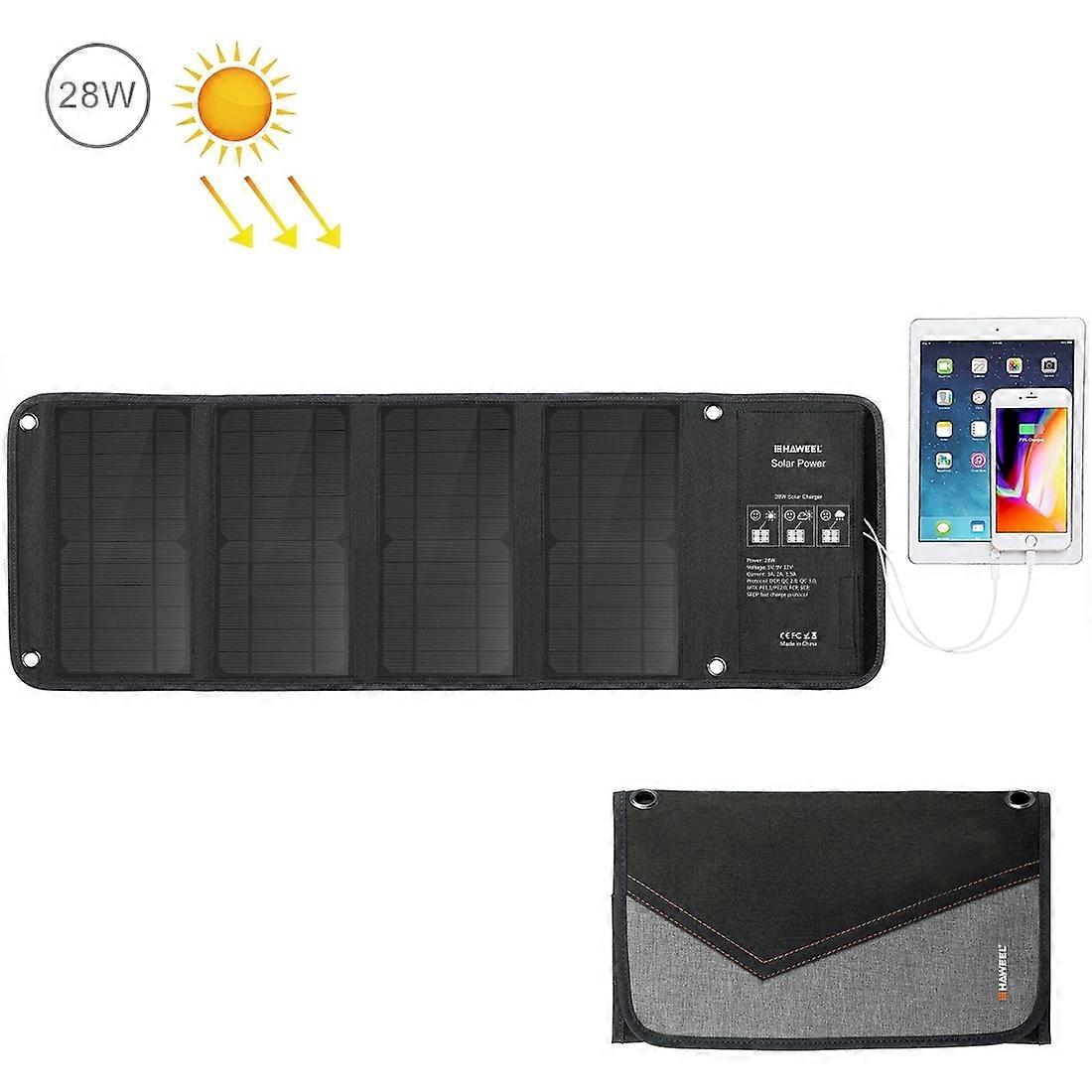28W Foldable Solar Panel Charger