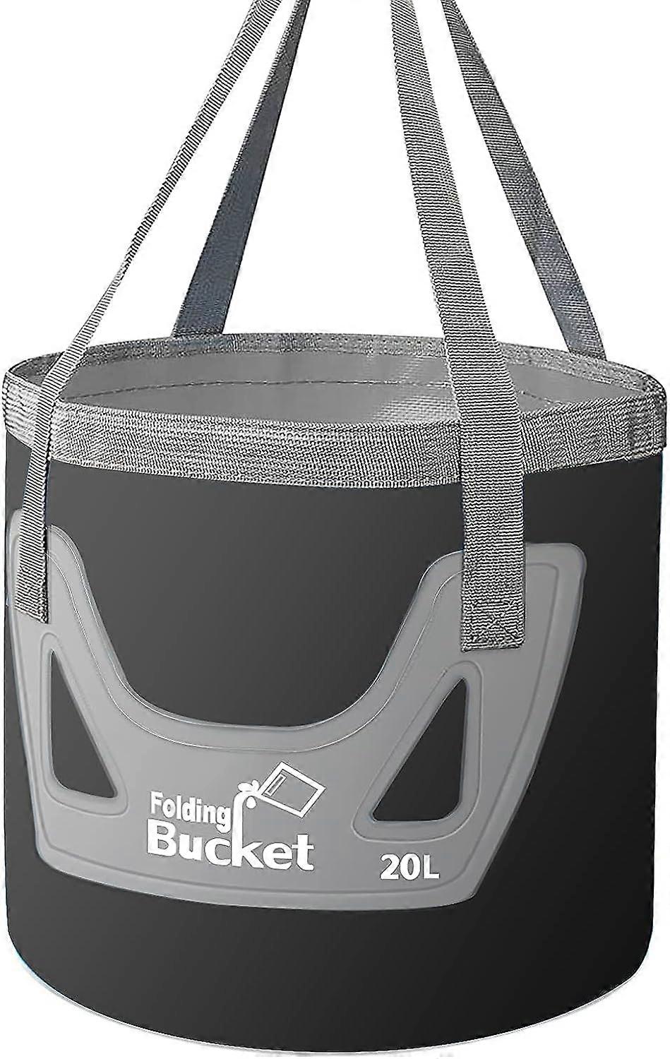 Collapsible Bucket, 20L Space Saving Foldable Bucket Water Storage