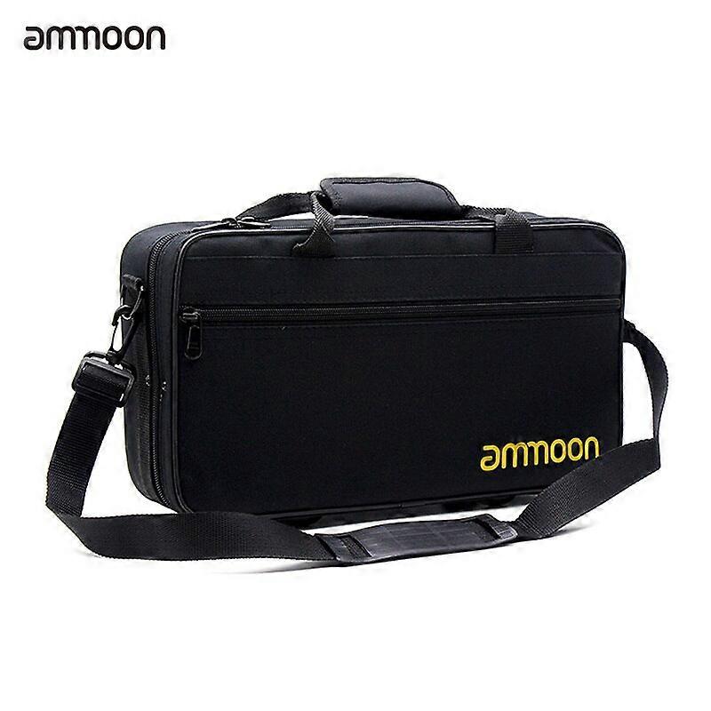 ammoon Clarinet Case Gig Bag Backpack Box Water resistant 600D Foam Cotton Padding with Adjustable Single Shoulder Strap
