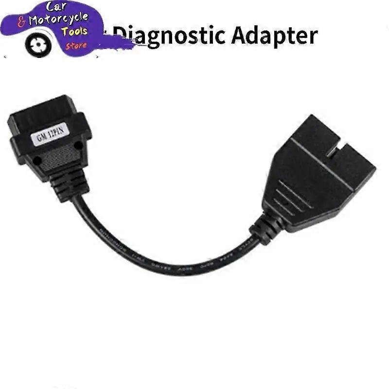 Connector For GM OBD 12 Pin OBD1 To 16 Pin OBD2 Convertor Adapter Cable Diagnostic Scanner Auto Diagnostic Connector Adapter