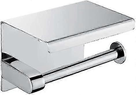 トイレットペーパーホルダーティッシュホルダー紙ストレージ携帯電話収納棚、Gg5200 Sus304ステンレス鋼研磨クロム