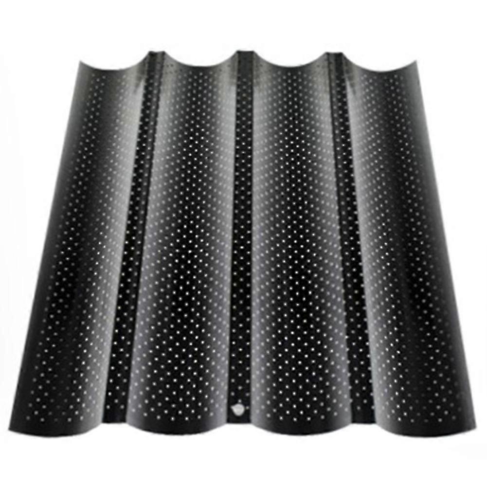 Baguette Tin For 4 Baguettes Non-stick Coated Baguette Tin French Bread Baking Tins With Simflon Coating