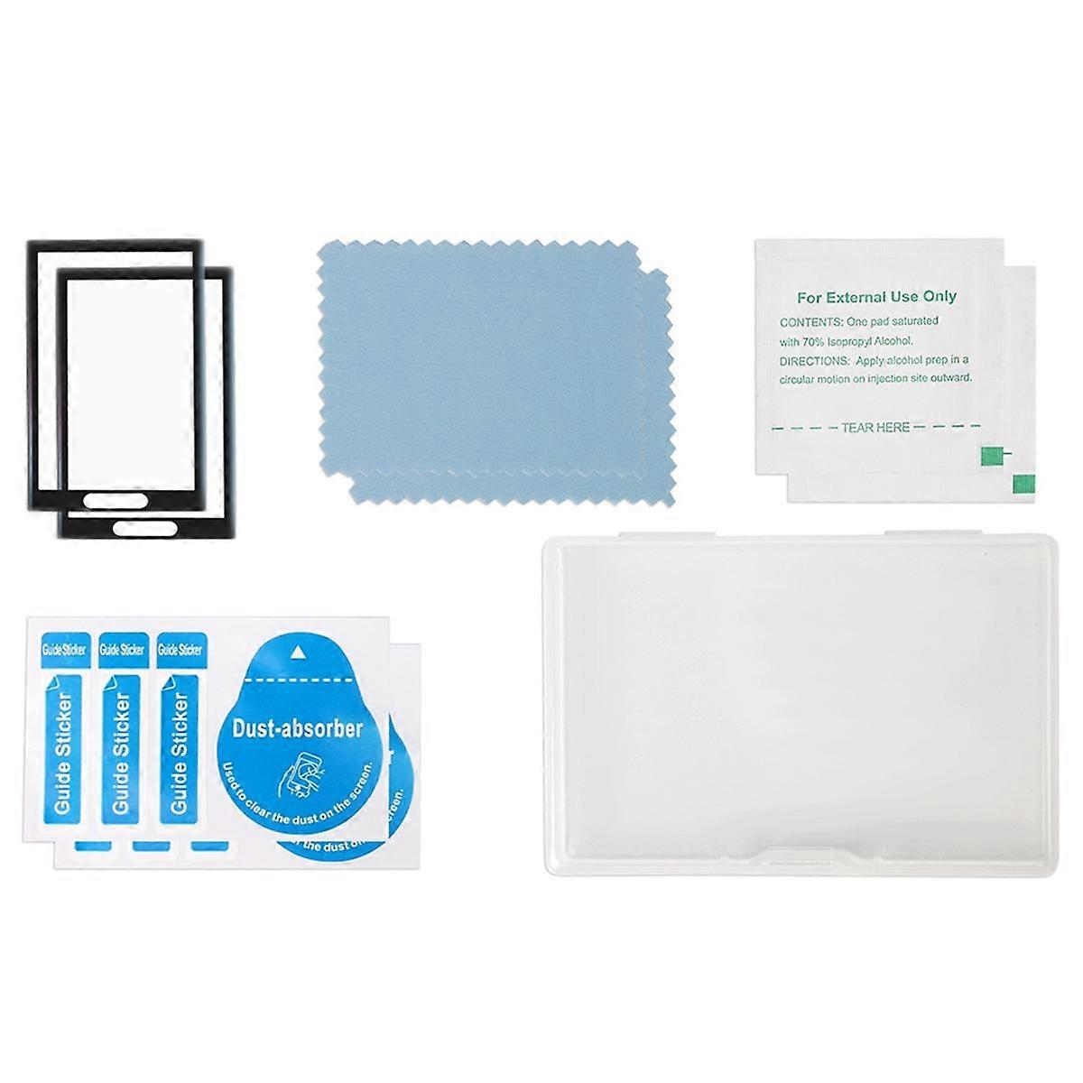 X4用強化フィルム 曲面強化フィルム HD アンチバースト アンチスクラッチ 保護フィルムアクセサリー 2セット