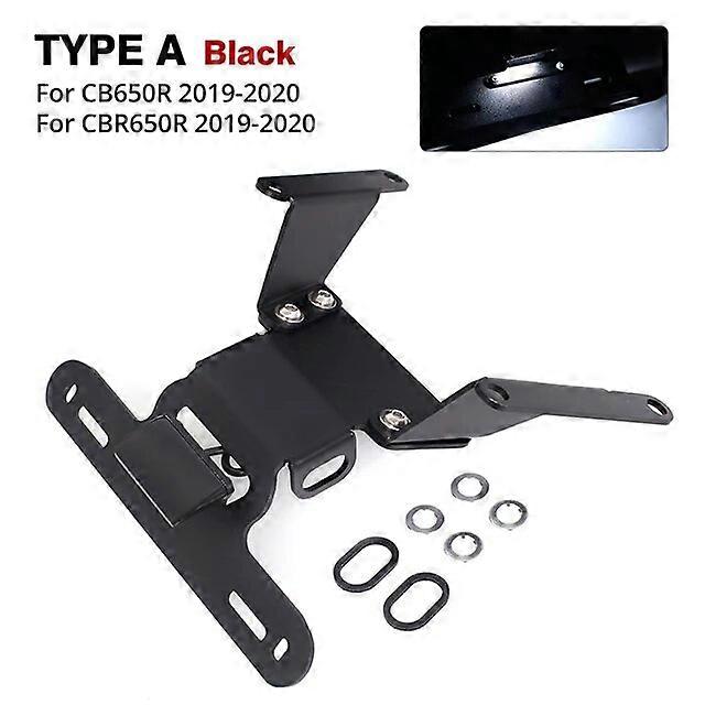 Fenders For HONDA CB650R CBR650R Motorcycle License Plate Holder Tail Tidy Rear Fender Eliminator LED Light CB CBR 650R 2019-2013