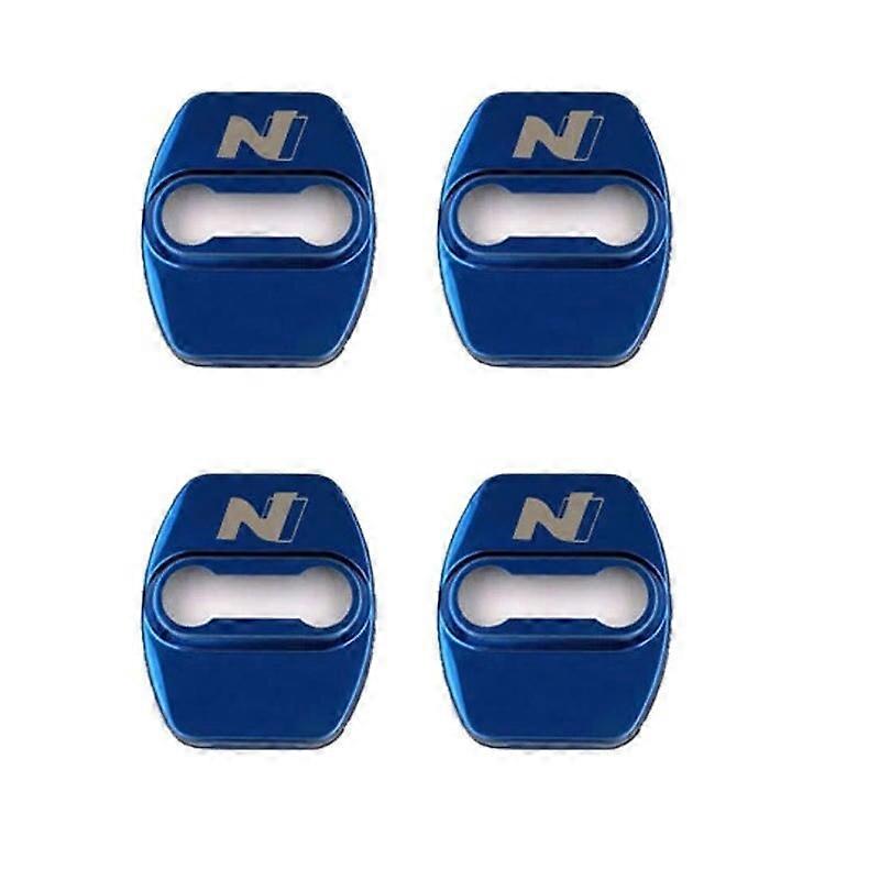 4pcs car door lock cover for Hyundai Tucson Creta I20 I30 N Fastback I30N Veloster KONA activator case styling Accessories