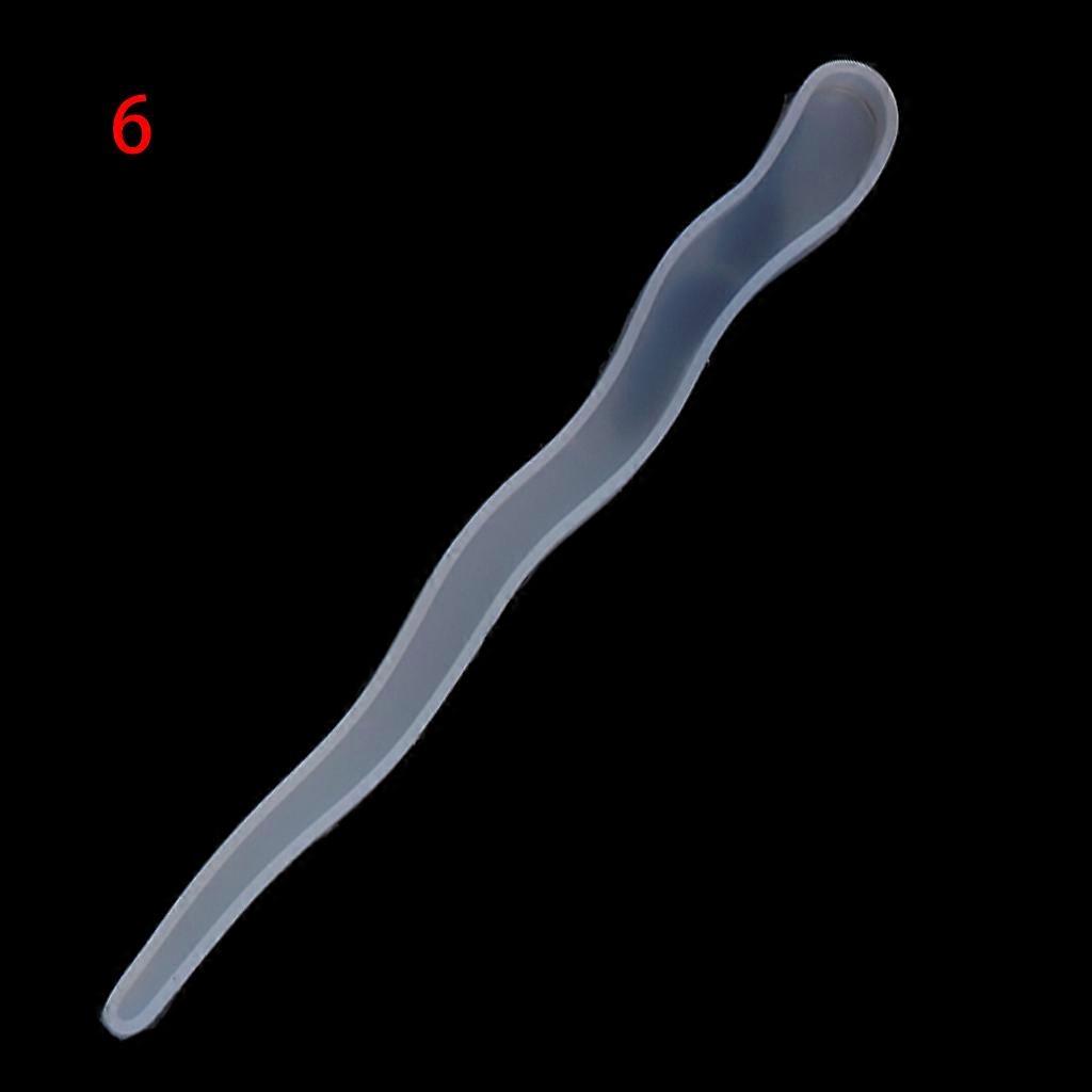 Jewelry Making Tools Silicone Mould Hair Clip Mold Hairpin Molds Resin Mold