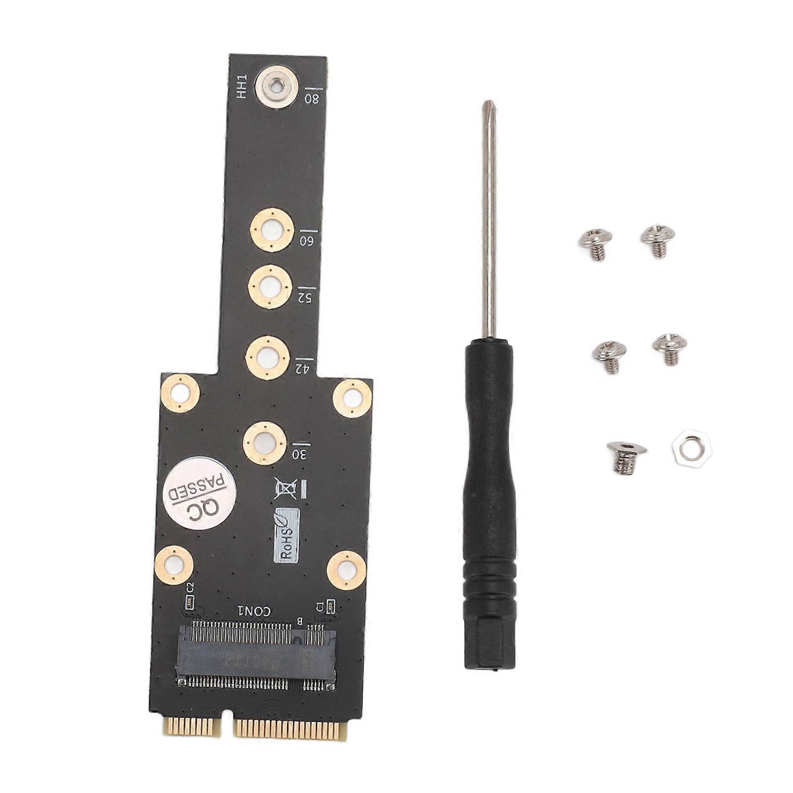 M.2 Key B SSD to MSATA Adapter M.2 NGFF Key B SATA SSD to MSATA SSD Converter for 2230 2242 2260 2280 M.2 SSD