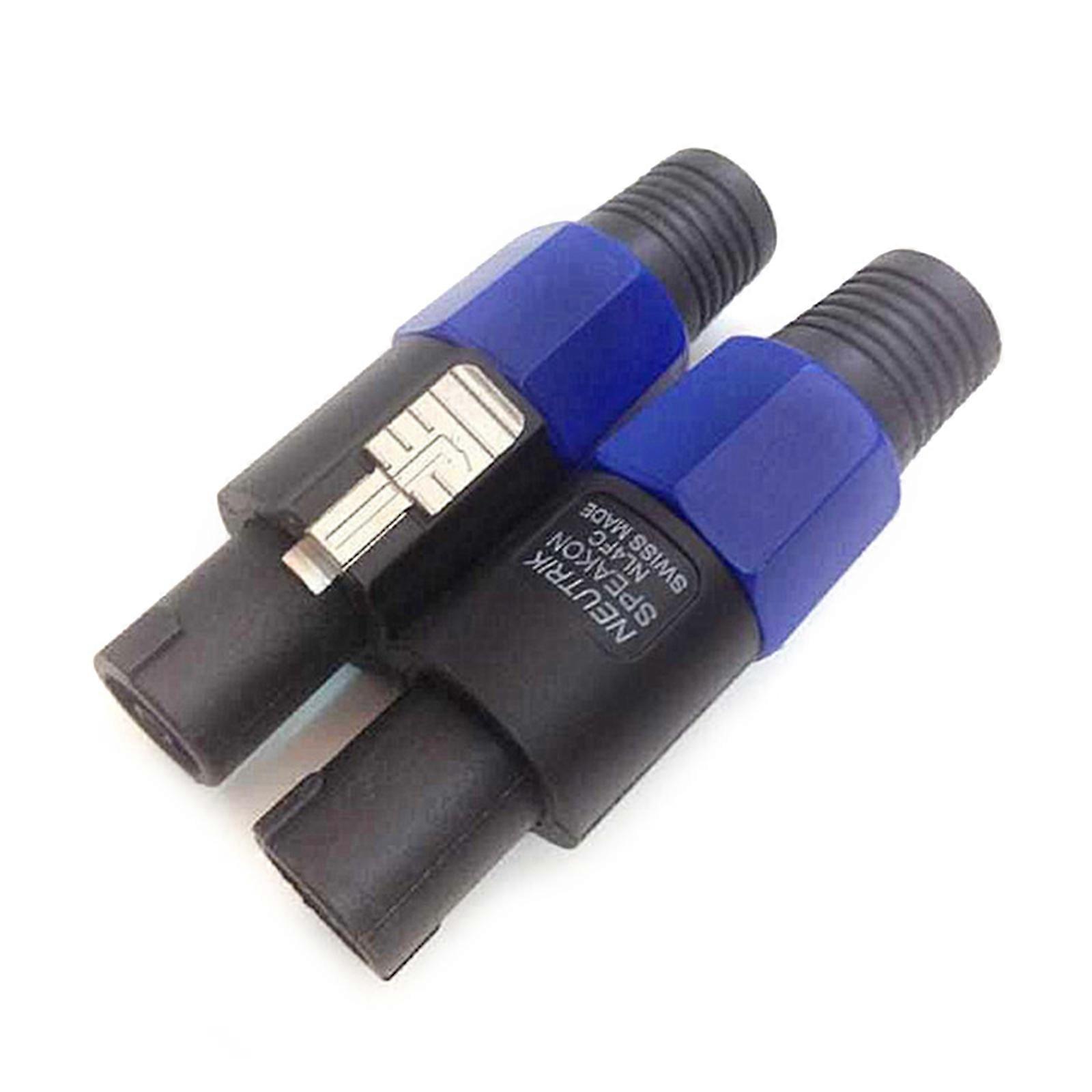 Professional Speakon Cable Connector for NL4FX Speakon 4Pole Plug Adapter