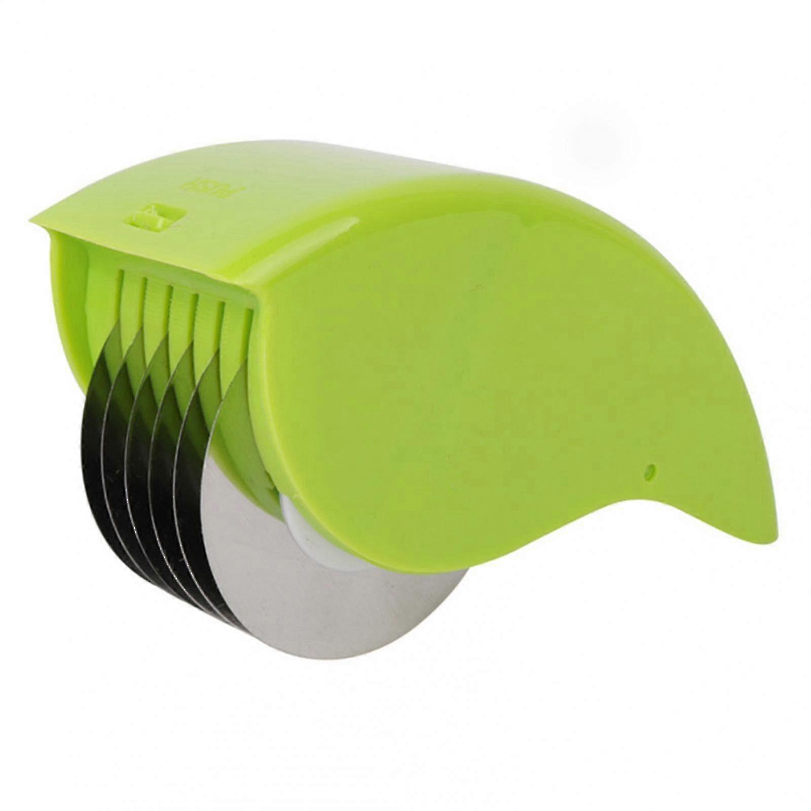 Kitchen Scallion Cutter: With 6 Cutter Design Easy Operation Portable and Long-Lasting - Durable for Garlic